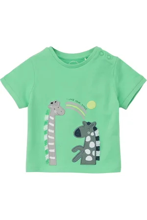 QS by s.Oliver T-Shirt mit Artwork, Babys