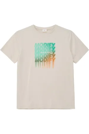 QS by s.Oliver T-Shirt mit Statement-Print, Jungen
