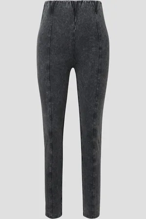 QS by s.Oliver Super Skinny: Leggings mit High Rise Bund, Damen