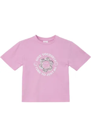 QS by s.Oliver Weiches T-Shirt mit Smiley®-Frontprint, Kinder