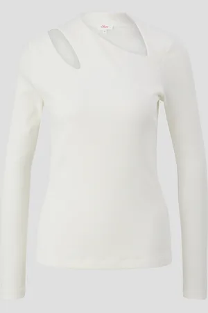 QS by s.Oliver Longleeve mit Cut Out-Details, Damen