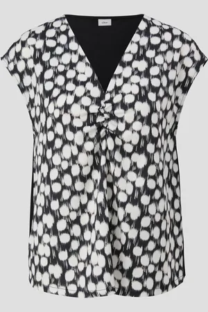 QS by s.Oliver Top mit Raffung, Damen