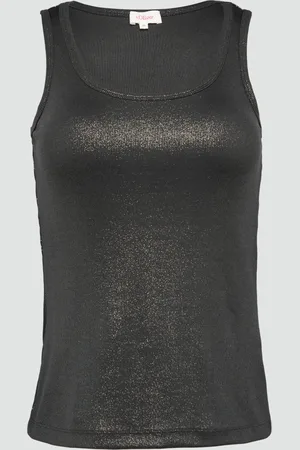 QS by s.Oliver Top mit Glitzer-Effekt, Damen