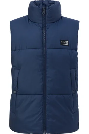 QS by s.Oliver Steppweste mit Label-Patch, Herren