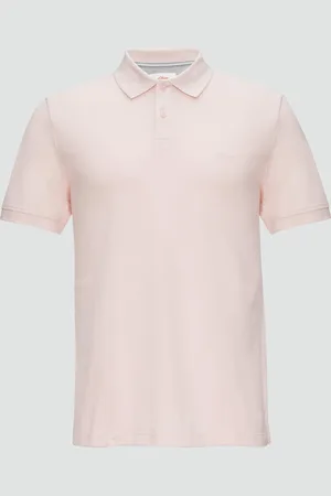 QS by s.Oliver Poloshirt aus Baumwollpiqué, Herren