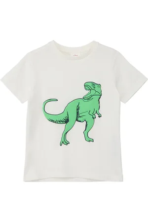 QS by s.Oliver T-Shirt mit gummiertem Print, Kinder