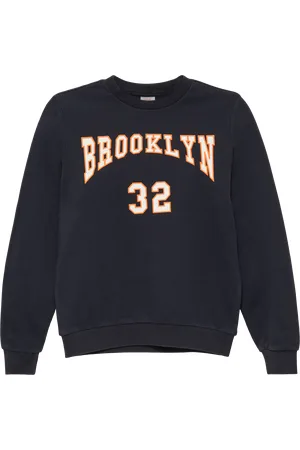 QS by s.Oliver Sweatshirt mit Garment Dye und Schriftprint, Jungen