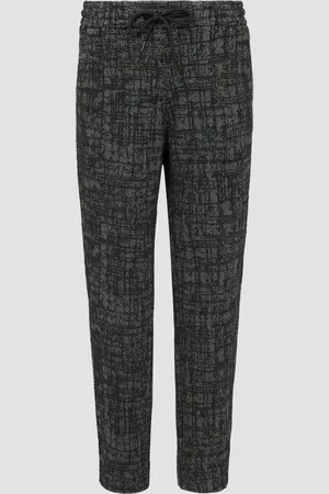 QS by s.Oliver Strukturierte Jogpants mit elastischem Bund, Damen