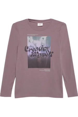 QS by s.Oliver Langarmshirt mit Frontprint, Mädchen