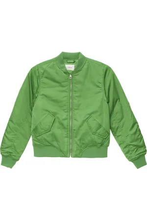 QS by s.Oliver Leicht wattierter Blouson mit rückseitigen Raffungs-Details, Mädchen