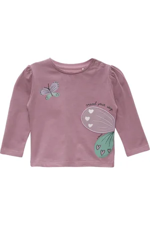 QS by s.Oliver Longsleeve mit Applikation und Glitzer, Babys