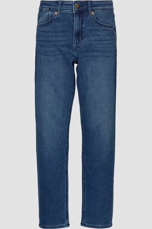 QS by s.Oliver Ankle-Jeans Franciz / Slim Boyfriend / Mid Rise / Tapered Leg, Damen