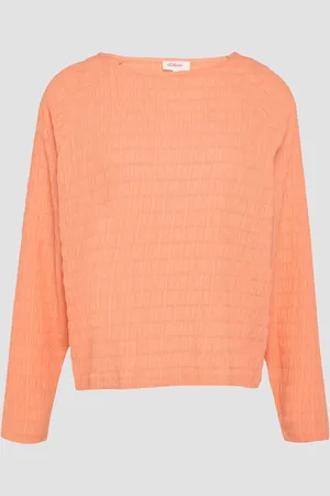 QS by s.Oliver Strukturiertes Jersey-Shirt mit Raglan-Ärmeln, Damen
