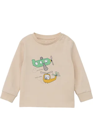 QS by s.Oliver Longsleeve mit Frontprint, Babys