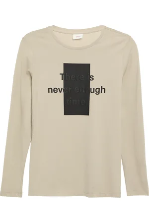 QS by s.Oliver Jersey-Longsleeve mit gummiertem 3D-Print, Jungen