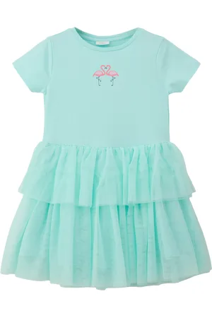 QS by s.Oliver Minikleid mit Layering-Detail, Kinder