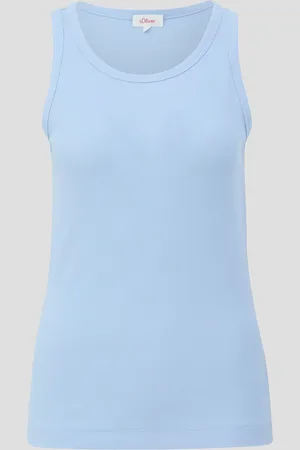 QS by s.Oliver Elastisches Tanktop im Slim Fit, Damen