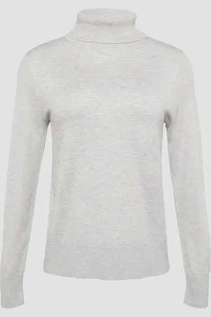 QS by s.Oliver Feinstrickpullover mit Rollkragen, Damen