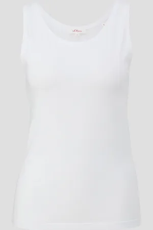 QS by s.Oliver Basic Top aus Jersey, Damen