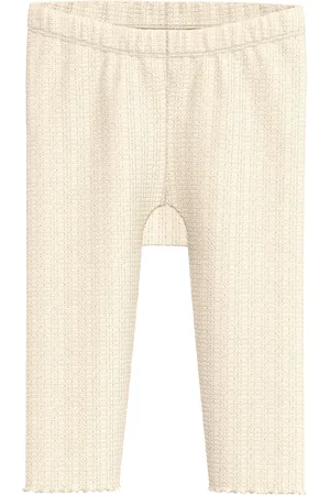 QS by s.Oliver Leggings aus Baumwollmix mit Ajourmuster, Babys