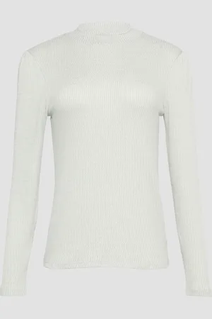 QS by s.Oliver Slim-Fit Shirt mit Puff-Ärmeln, Damen