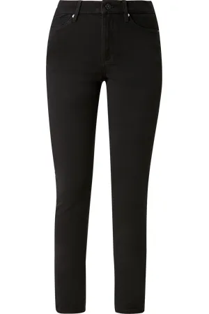 QS by s.Oliver Skinny: Jeans mit hohem Bund, Damen