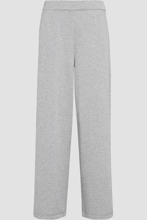 QS by s.Oliver Weiche Sweathose mit Wide Leg, Damen