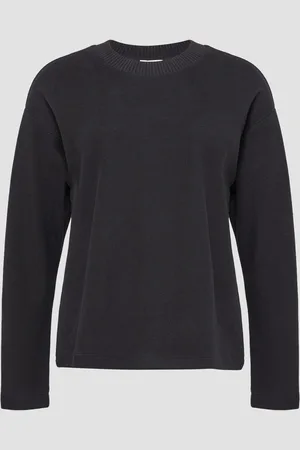 QS by s.Oliver Weiches Sweatshirt mit gebrushter Oberfläche, Damen