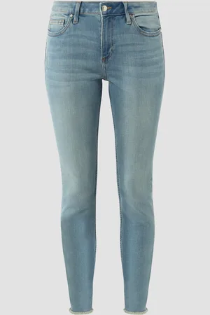 QS by s.Oliver Ankle-Jeans Sadie / Mid Rise / Skinny Leg / Super Stretch, Damen