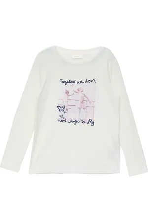 QS by s.Oliver Langarmshirt aus Baumwolle mit Fotoprint, Kinder