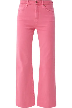 QS by s.Oliver Cropped-Jeans Beverly / Slim Fit / High Rise / Bootcut Leg, Damen
