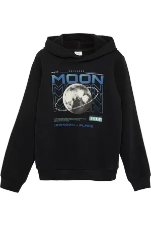 QS by s.Oliver Wärmender Sweatshirt-Hoodie mit Frontprint, Jungen