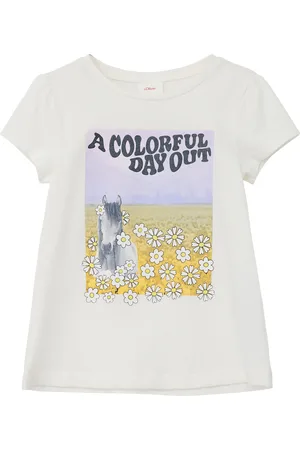 QS by s.Oliver T-Shirt mit Fotoprint, Kinder