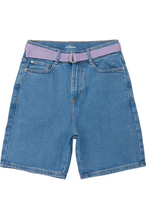 QS by s.Oliver Bermuda Jeans / Loose Fit / Super High Rise / Semi Wide Leg, Mädchen
