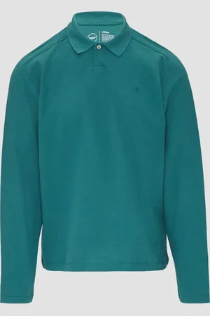 QS by s.Oliver Poloshirt aus Baumwolle mit Waffelstruktur, Herren