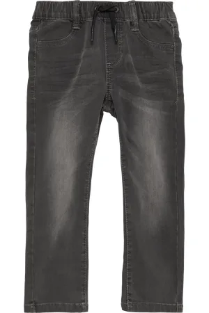 QS by s.Oliver Jogpants Jeans Pelle / Regular Fit / Mid Rise / Straight Leg / Soft & warm inside, Kinder