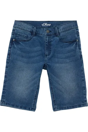 QS by s.Oliver Jeans-Bermuda Seattle / Regular Fit / Mid Rise / Slim Leg, Jungen