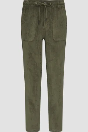 QS by s.Oliver Fließende Jogpants aus Feincord, Damen