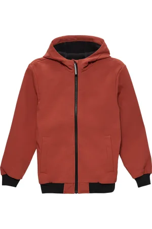 QS by s.Oliver Softshelljacke mit Kapuze und Fleece innen, Jungen
