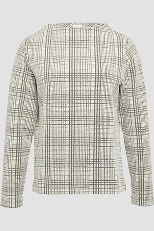 QS by s.Oliver Gemustertes Sweatshirt mit Turtleneck, Damen