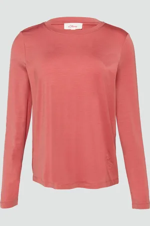 QS by s.Oliver Longsleeve aus Lyocellmix, Damen