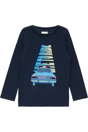 QS by s.Oliver Longsleeve mit effektvollem Print, Kinder