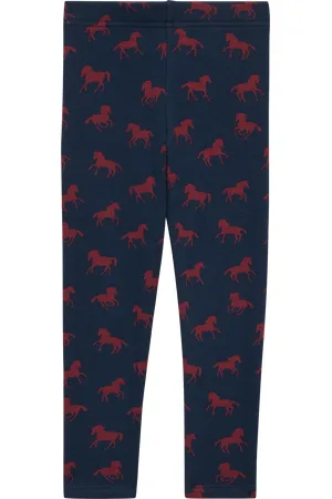 QS by s.Oliver Leggings aus Thermofleece mit All-over-Print, Kinder