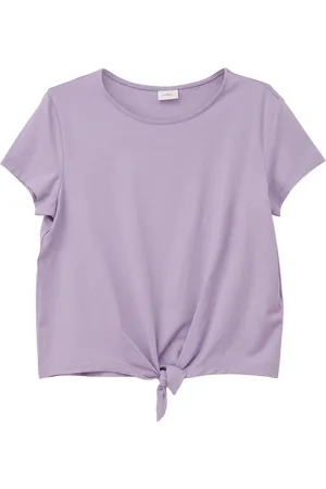 QS by s.Oliver T-Shirt mit Knotendetail, Mädchen