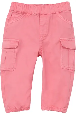 QS by s.Oliver Cargohose aus Baumwollstretch, Babys