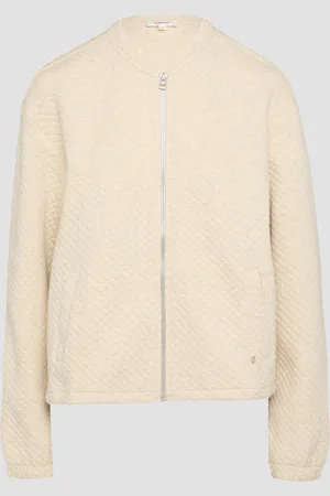 QS by s.Oliver Jersey-Jacke mit Waffelstruktur, Damen