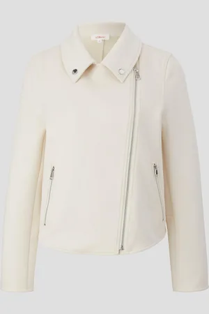 QS by s.Oliver Bikerjacke aus Velours, Damen