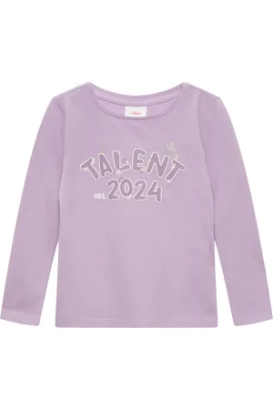 QS by s.Oliver Langarmshirt mit Frontprint, Kinder