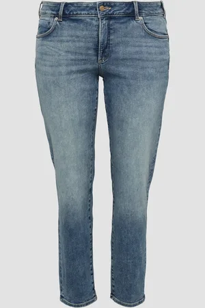 QS by s.Oliver Jeans / Curvy Fit / Mid Rise / Slim Tapered Leg, Damen