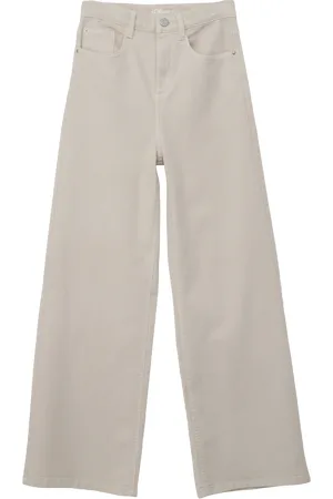 QS by s.Oliver Wide: Elastische Twillhose, Mädchen